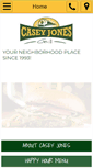 Mobile Screenshot of caseyjonesgrill.com